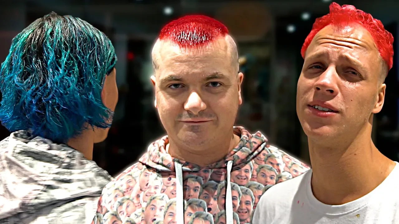 YOUTUBES VILDESTE HÅRFARVER