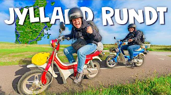 Hele knallertturen med min far