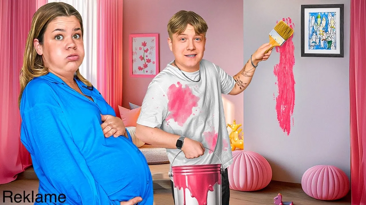 VI LAVER BABY VÆRELSE