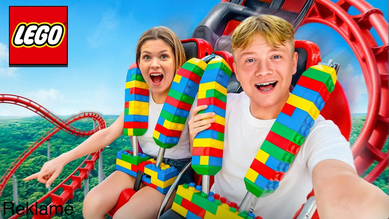 Prøver at nå ALLE forlystelser i Legoland