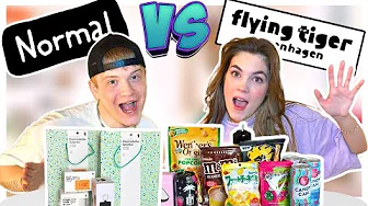 VI TESTER SJOVE KØB! - Normal Vs. Flying Tiger