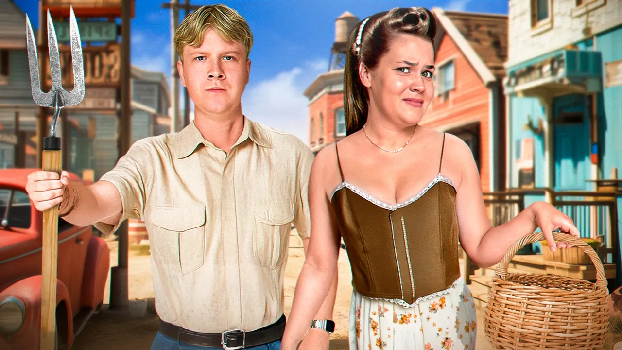 Vi besøger en 300 år gammel by...