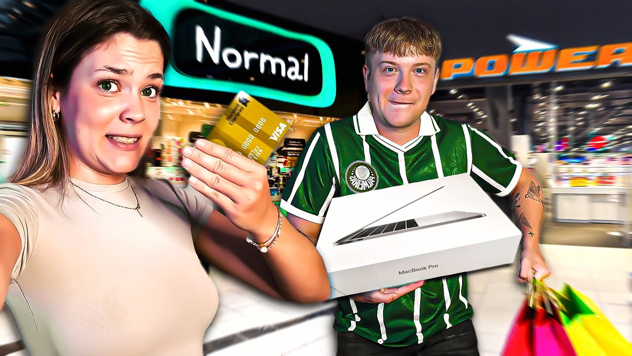 Tobi Får Kamilla's Dankort For En Hel Dag!