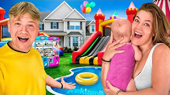 Vi overraskede ALLE til barnedåben...