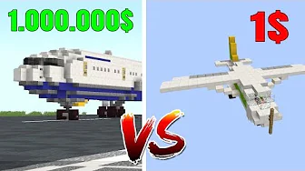 $1 FLY vs $10,000 FLY I MINECRAFT!! - Dansk