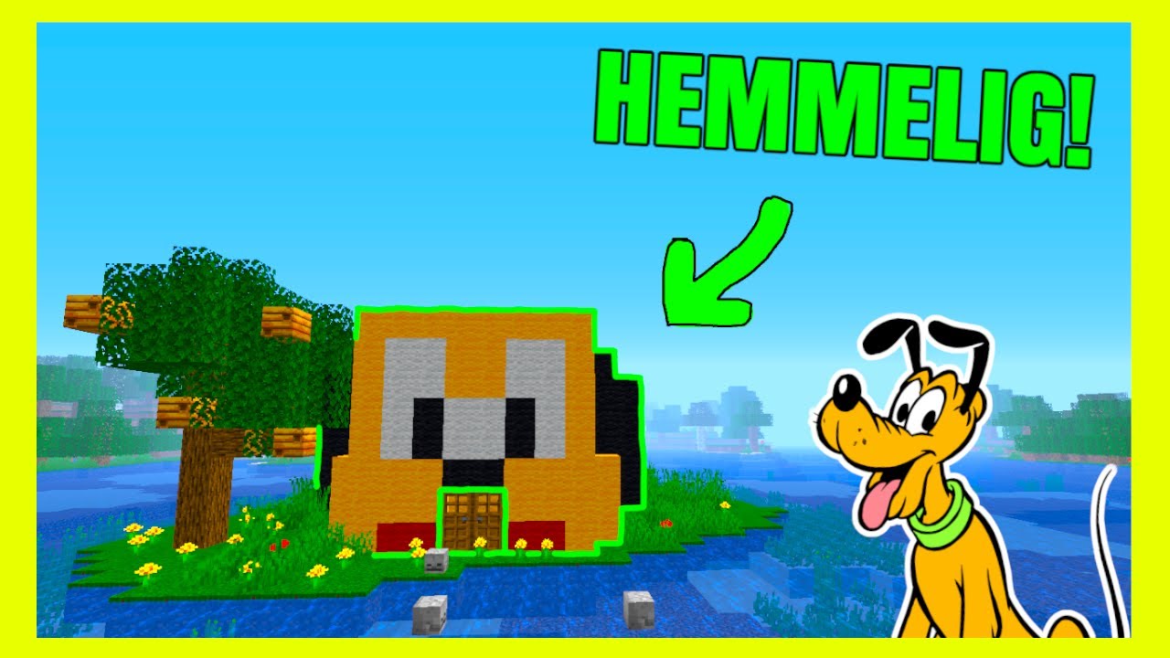 💛PLUTO'S HEMMELIGE BASE!!💛 - Dansk Minecraft