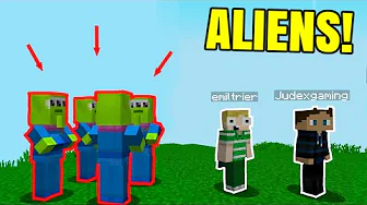 😲VI FINDER EN BY FYLDT MED ALIENS!!😲 - Dansk Minecraft Titanic #16