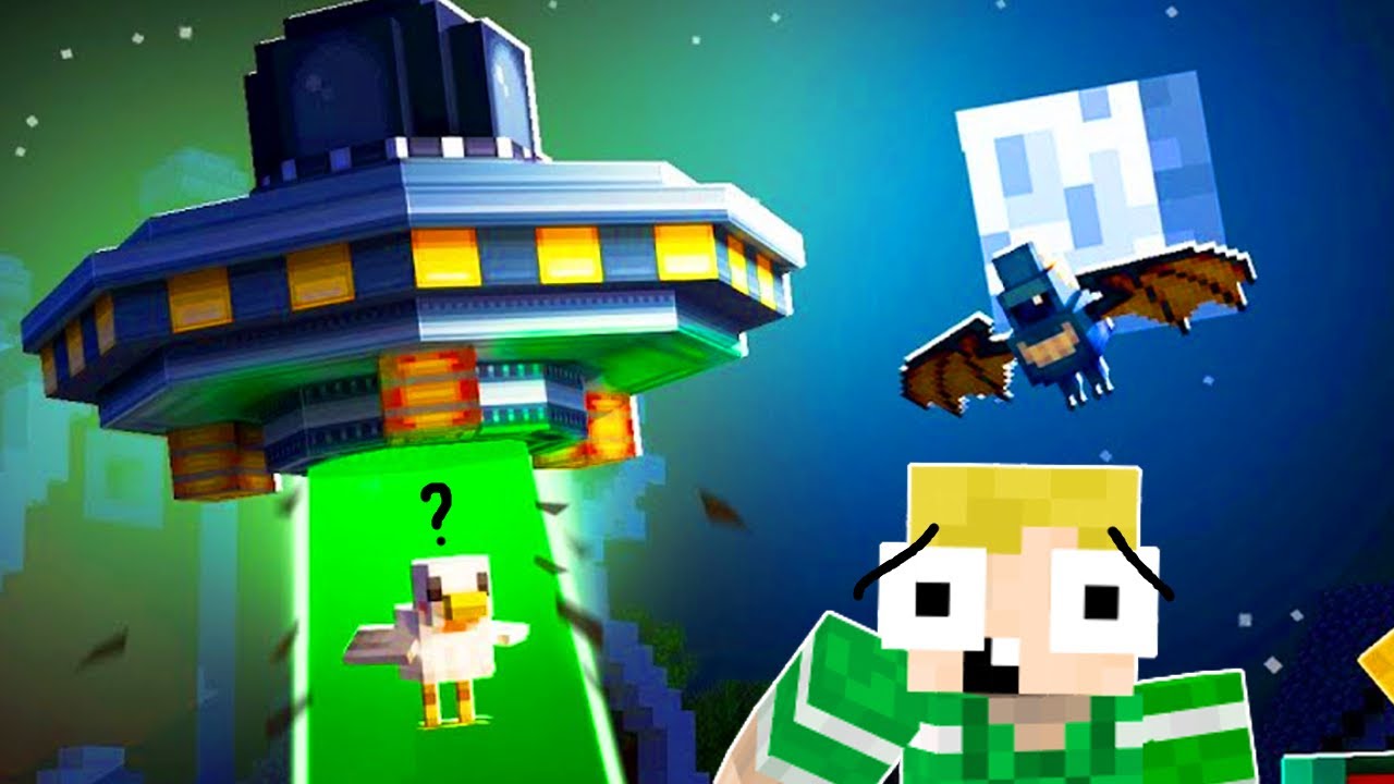 ALIENS TAGER MINE KYLLINGER!! - Dansk Minecraft
