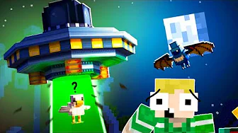ALIENS TAGER MINE KYLLINGER!! - Dansk Minecraft