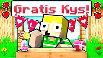 Emil Åbner En KYSSE BUTIK I Minecraft!!