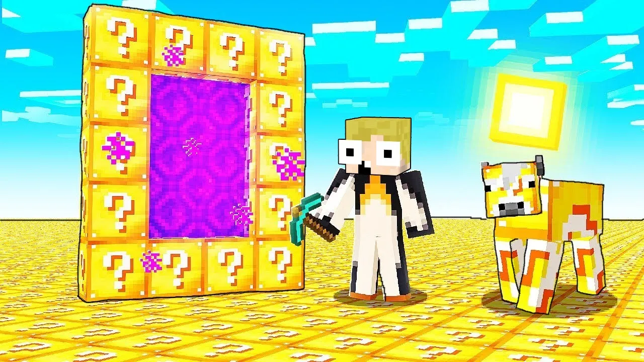 LUCKY BLOCK VERDEN!! - Dansk Minecraft