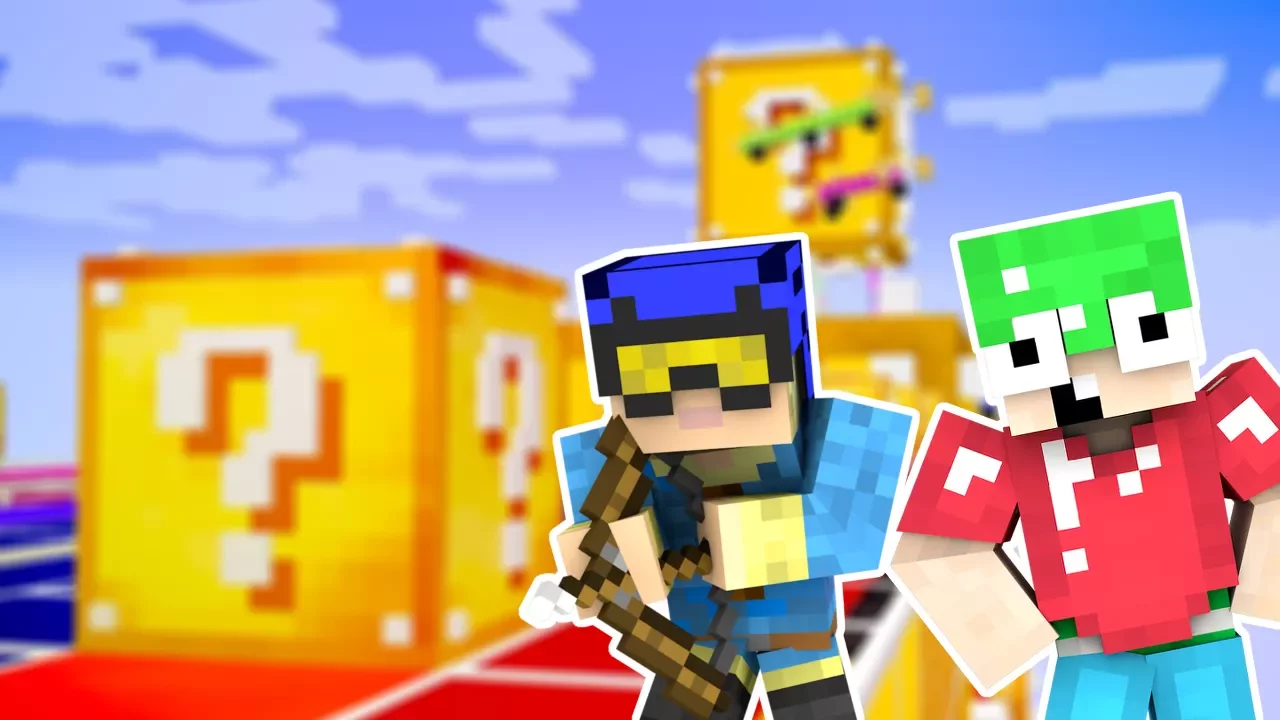 Dansk Minecraft - Lucky Blocks #1: KAPLØB!!