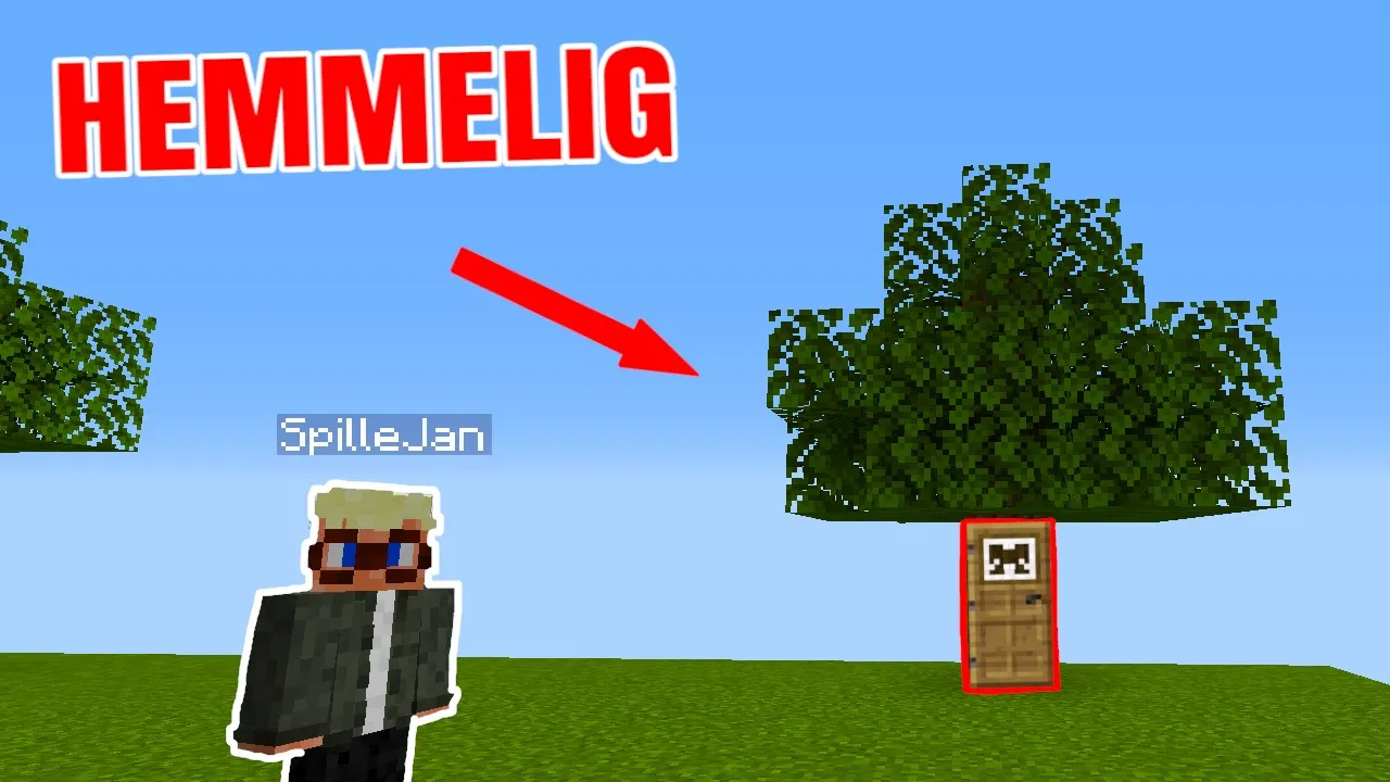 SPILLE-JANS HEMMELIGE BASE!! - Dansk Minecraft