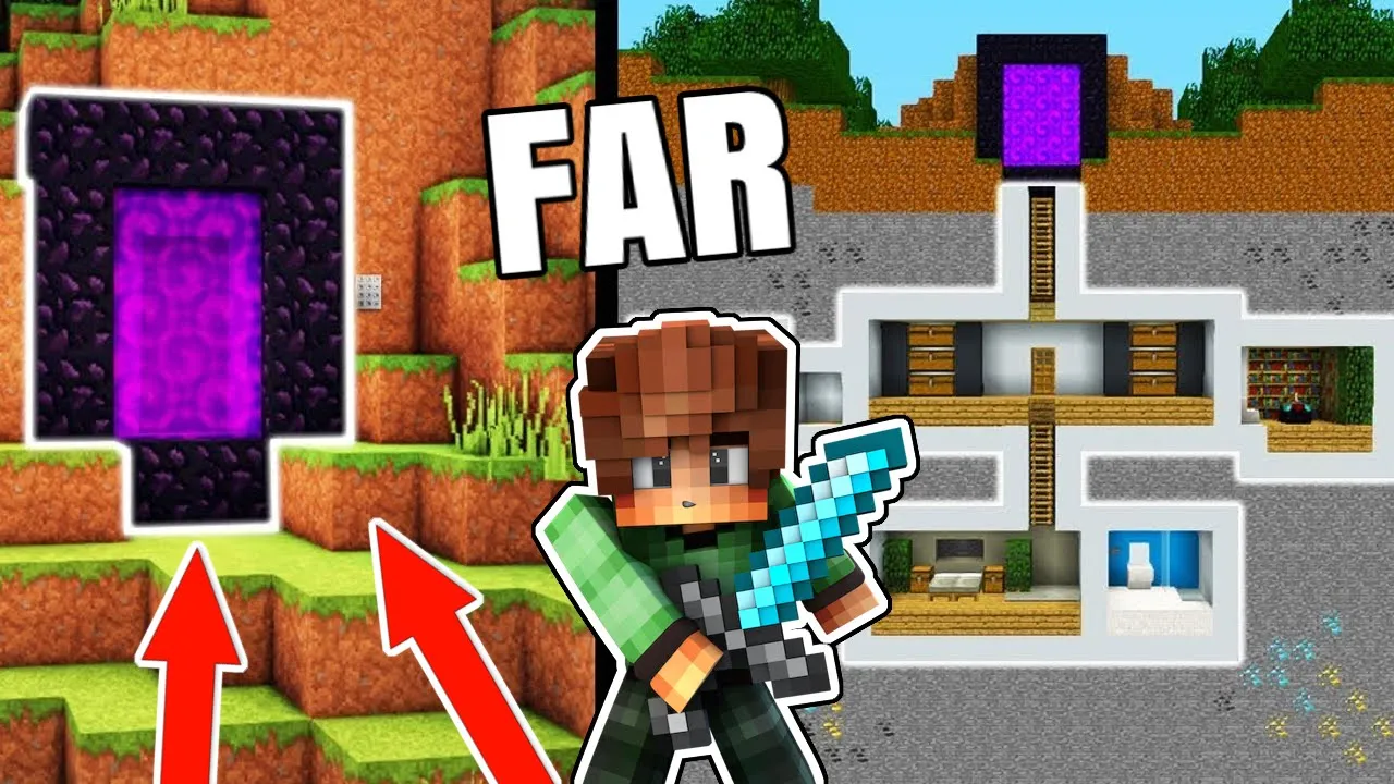 FINDER FARS HEMMELIGE BASE! - Dansk Minecraft