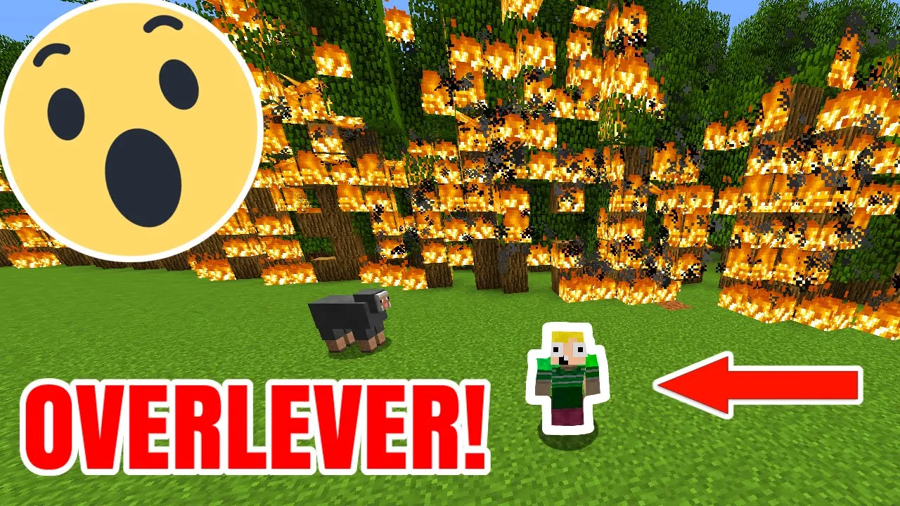 1.000.000 TRÆER BRÆNDER! - Dansk Minecraft