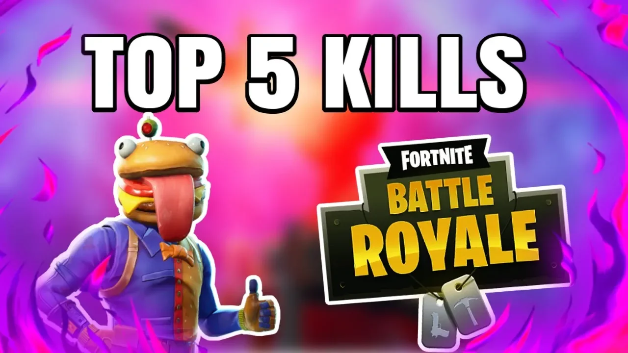 TOP 5 KILLS // FORTNITE