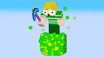 Overlever På 1 EXP BLOCK I Minecraft!!