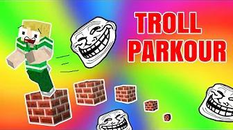 TROLL PARKOUR!! - Dansk Minecraft