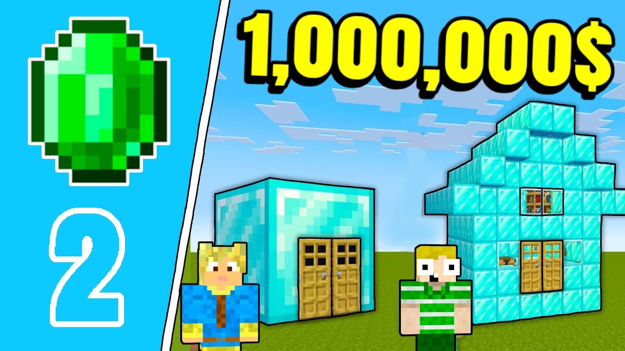 Dansk Minecraft Pengebyen #02: VI BLIVER MEGA RIGE!!