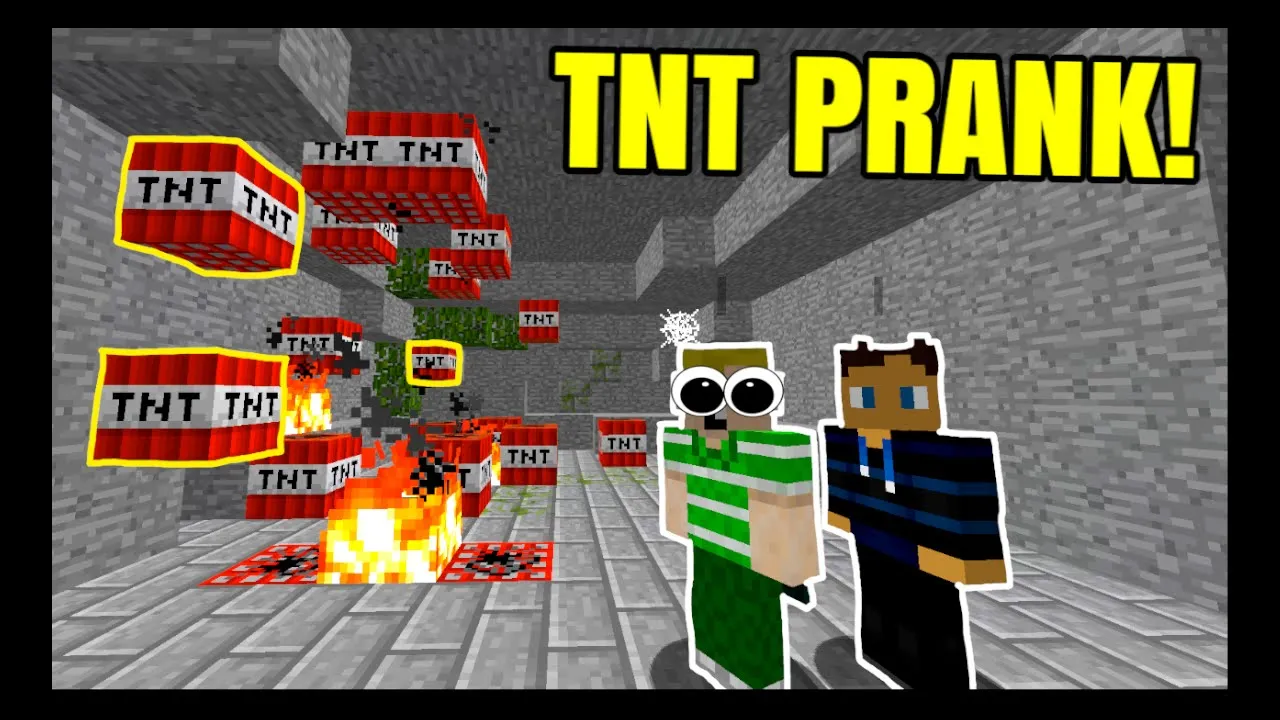 1000x TNT I VORES BASE PRANK!! - Prank Wars #03