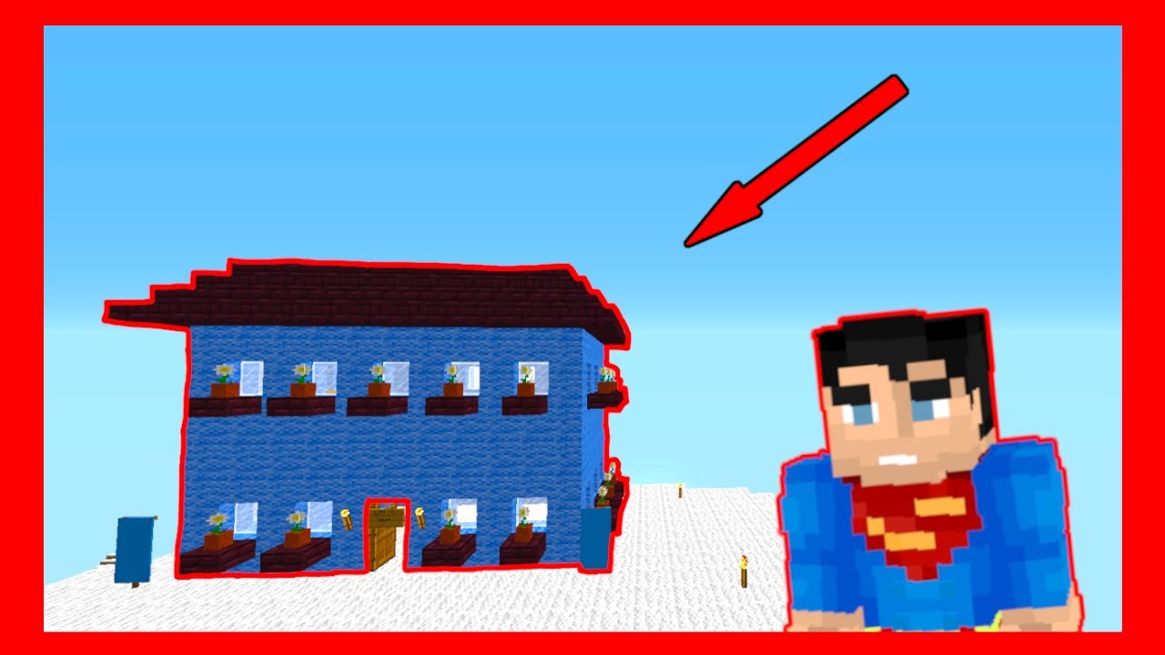 😲SUPERMAN'S HEMMELIGE BASE!!😲 - Dansk Minecraft