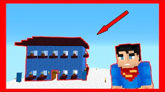 😲SUPERMAN'S HEMMELIGE BASE!!😲 - Dansk Minecraft