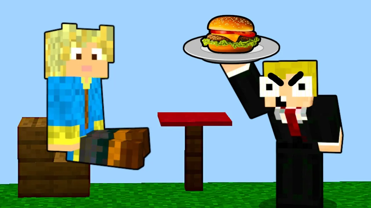 Jeg Er Tjener I Minecraft!!