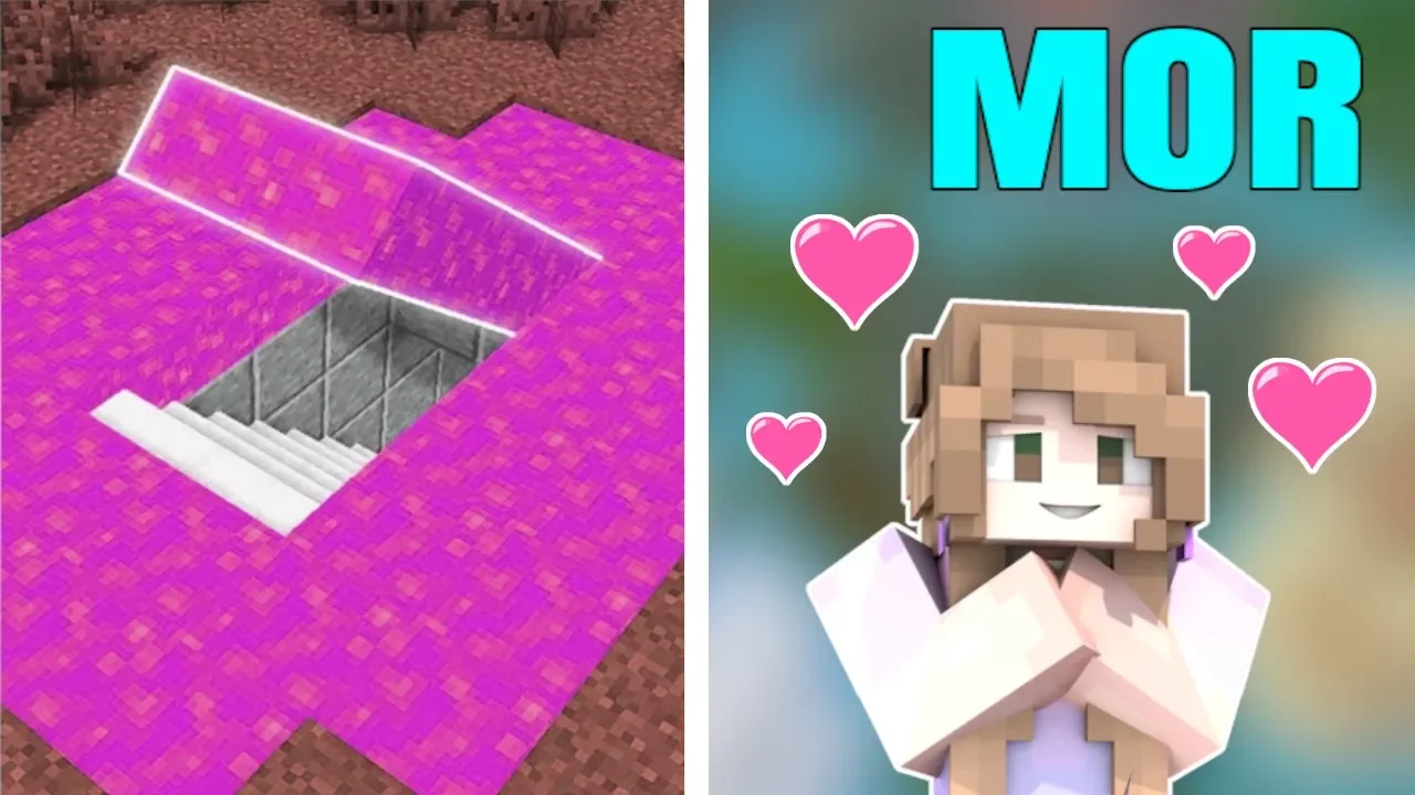 VORES MORS HEMMELIGE BASE!! - Dansk Minecraft