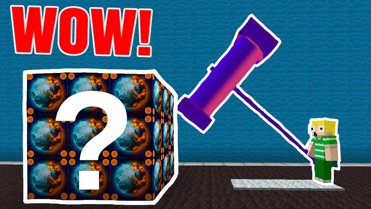 KÆMPE HAMMER - Lucky Blocks (Dansk Minecraft)