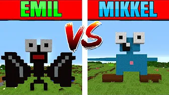 EMIL VS MIKKEL - BYGGE KAMP!!
