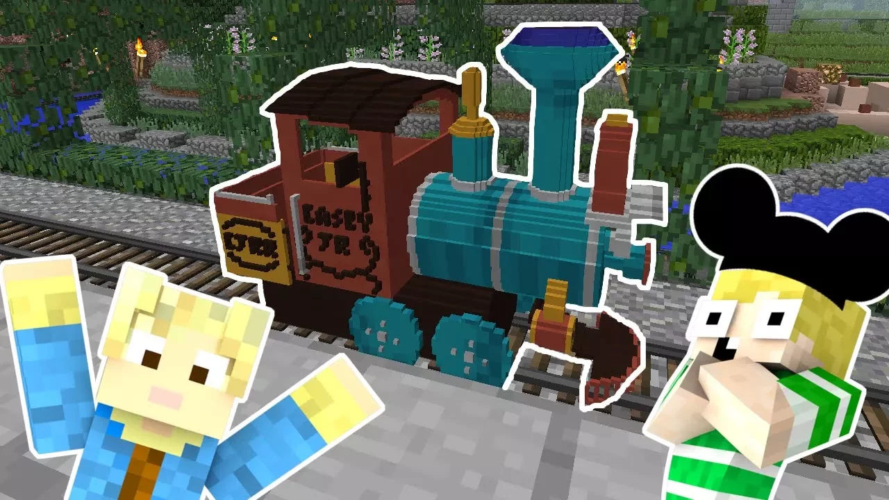 DISNEYLAND I MINECRAFT 3!!