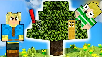 Finder Mikkels Hemmelige TRÆHUS!! - Dansk Minecraft