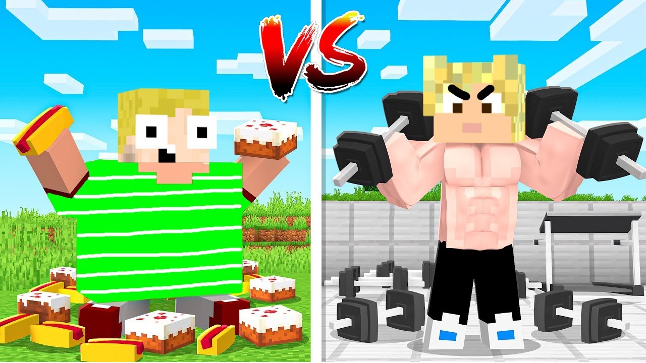 SVAG VS STÆRK i Minecraft?!