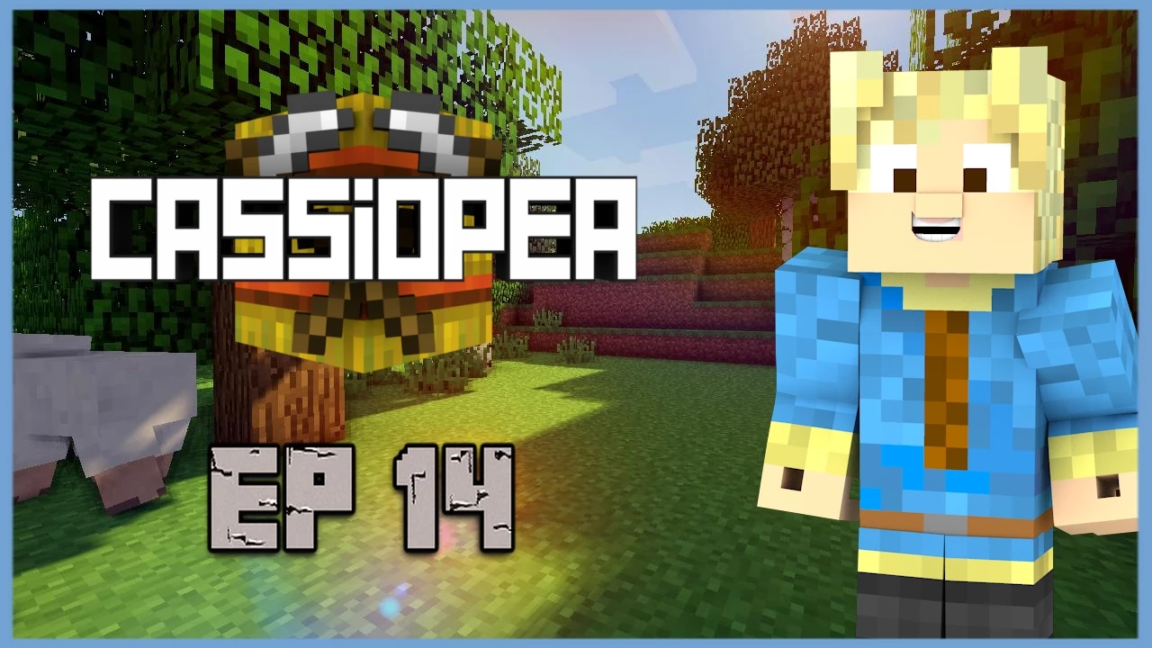 Dansk minecraft - Cassiopea #14 Skriv ideer til tavlen