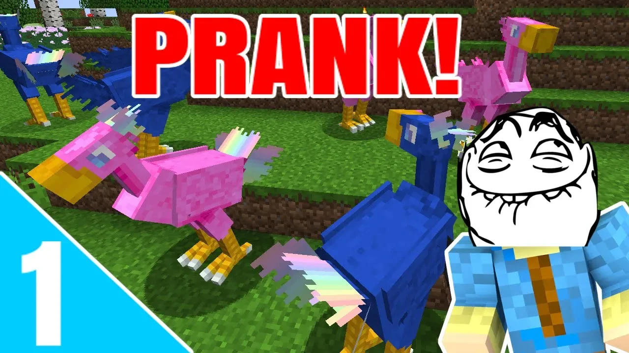 Modded Minecraft #1: VILD PRANK PÅ EMIL!!