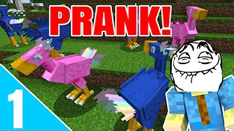 Modded Minecraft #1: VILD PRANK PÅ EMIL!!