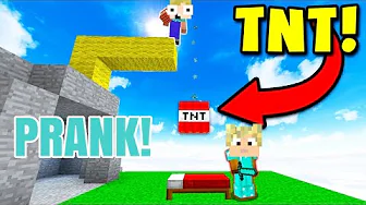 TNT TRICKS I BEDWARS!! - Dansk Minecraft