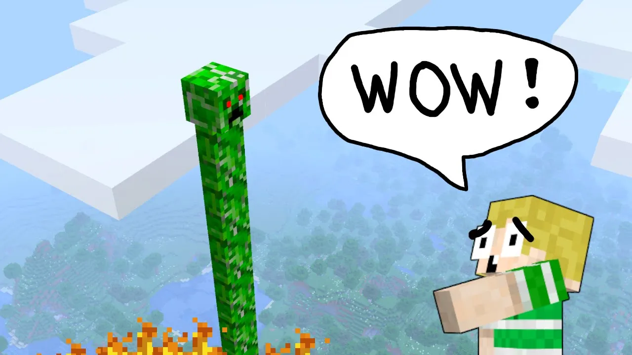 VERDENS STØRSTE CREEPERS!! - Dansk Minecraft