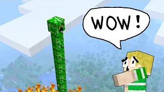 VERDENS STØRSTE CREEPERS!! - Dansk Minecraft