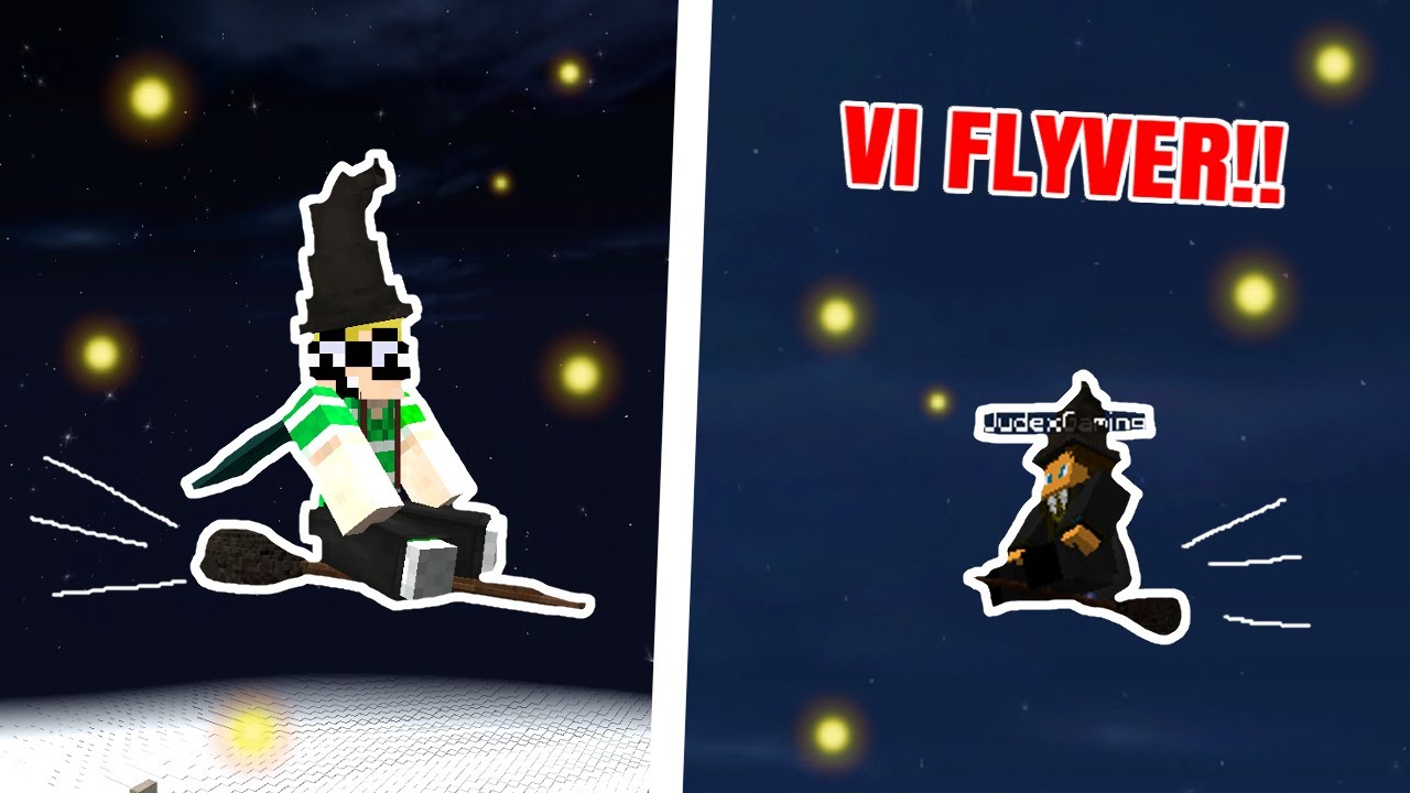 Hogwarts Eventyret #05 - FLYVER PÅ KOSTE!! (Dansk Minecraft)