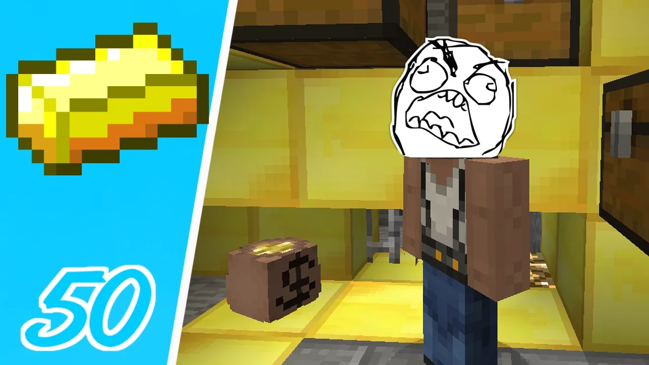 Dansk Minecraft - Pengebyen #50: VI BLEV OPDAGET!!