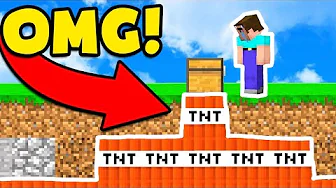 Dansk Minecraft - TNT FÆLDER!! (Skywars)