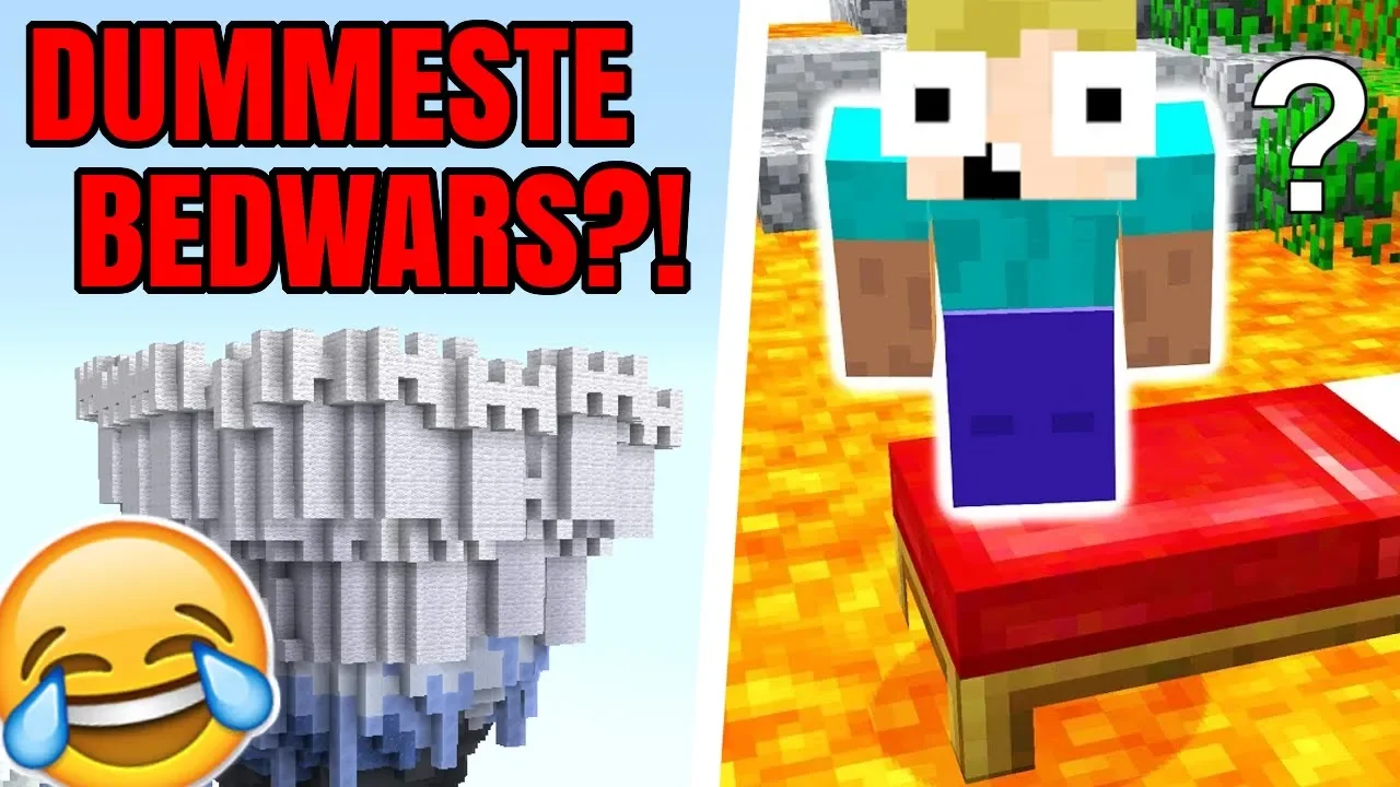 DUMMESTE BEDWARS?! - Dansk Minecraft