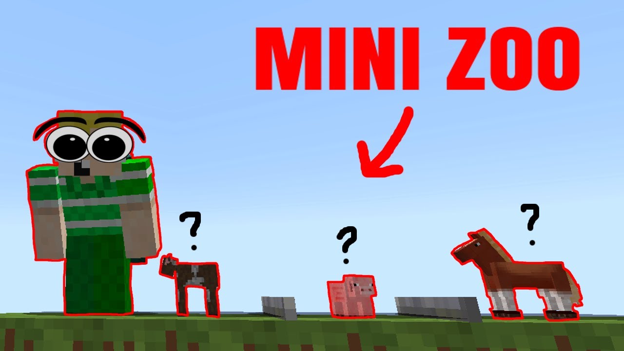 BYGGER EN MINI ZOO!! - Dansk Minecraft