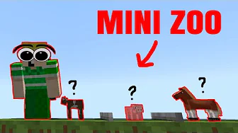 BYGGER EN MINI ZOO!! - Dansk Minecraft