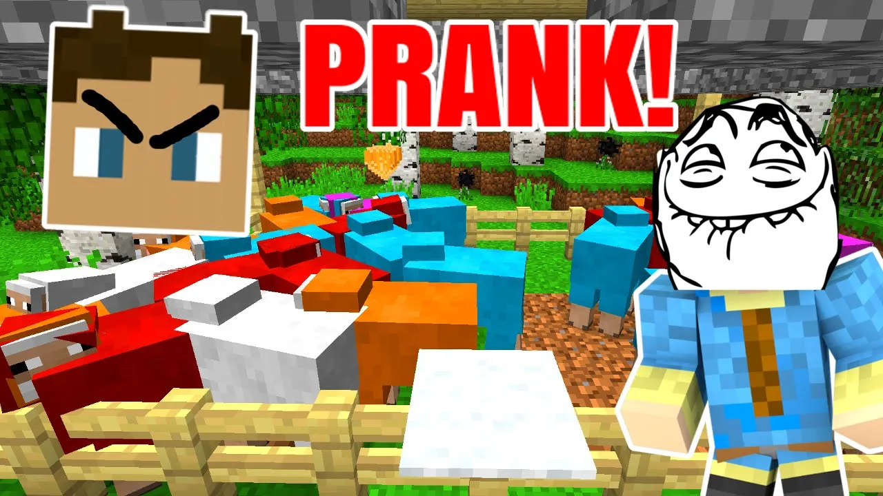 PRANK WAR #01: OND PRANK PÅ JUDEX! - Dansk Minecraft