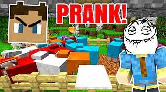 PRANK WAR #01: OND PRANK PÅ JUDEX! - Dansk Minecraft