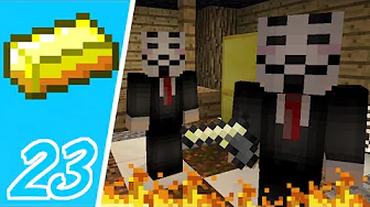 Dansk Minecraft - Pengebyen #23: VI BLEV RØVET!