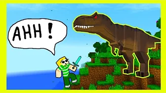 🤬EN DINOSAUR ANGRIBER OS!!🤬 - Dansk Minecraft Titanic #8