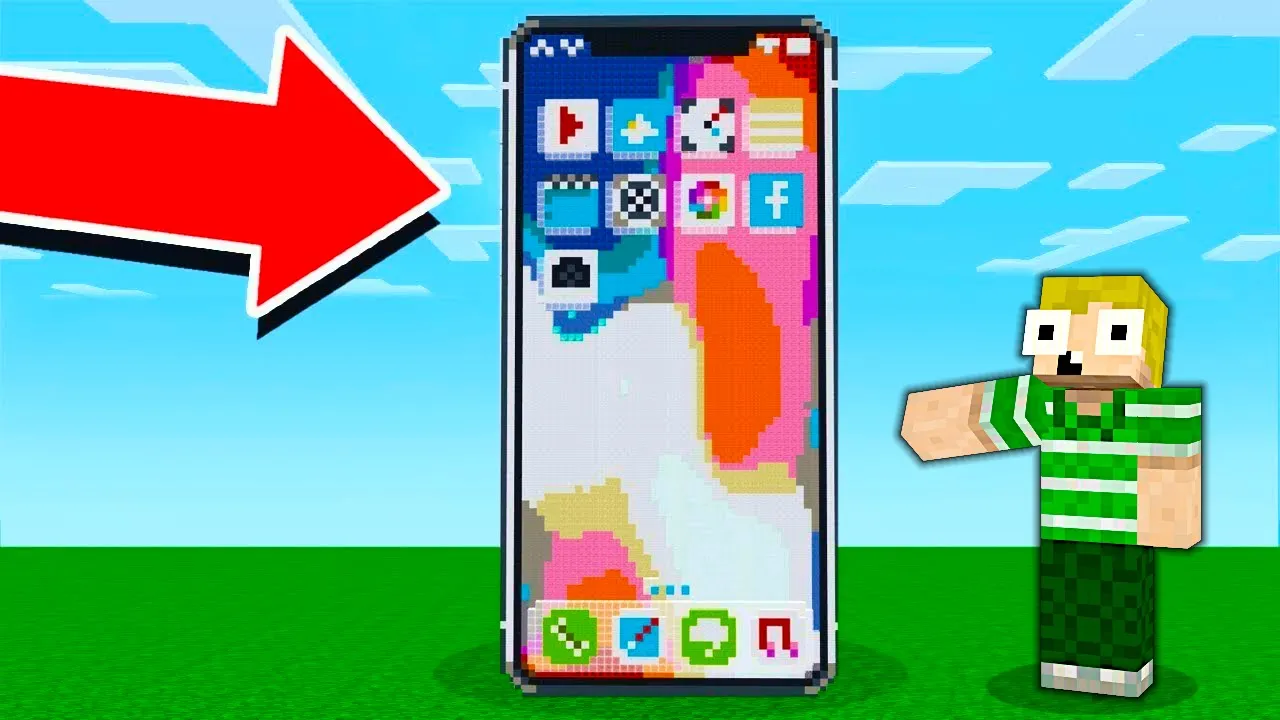 Jeg Køber En IPHONE I Minecraft!!